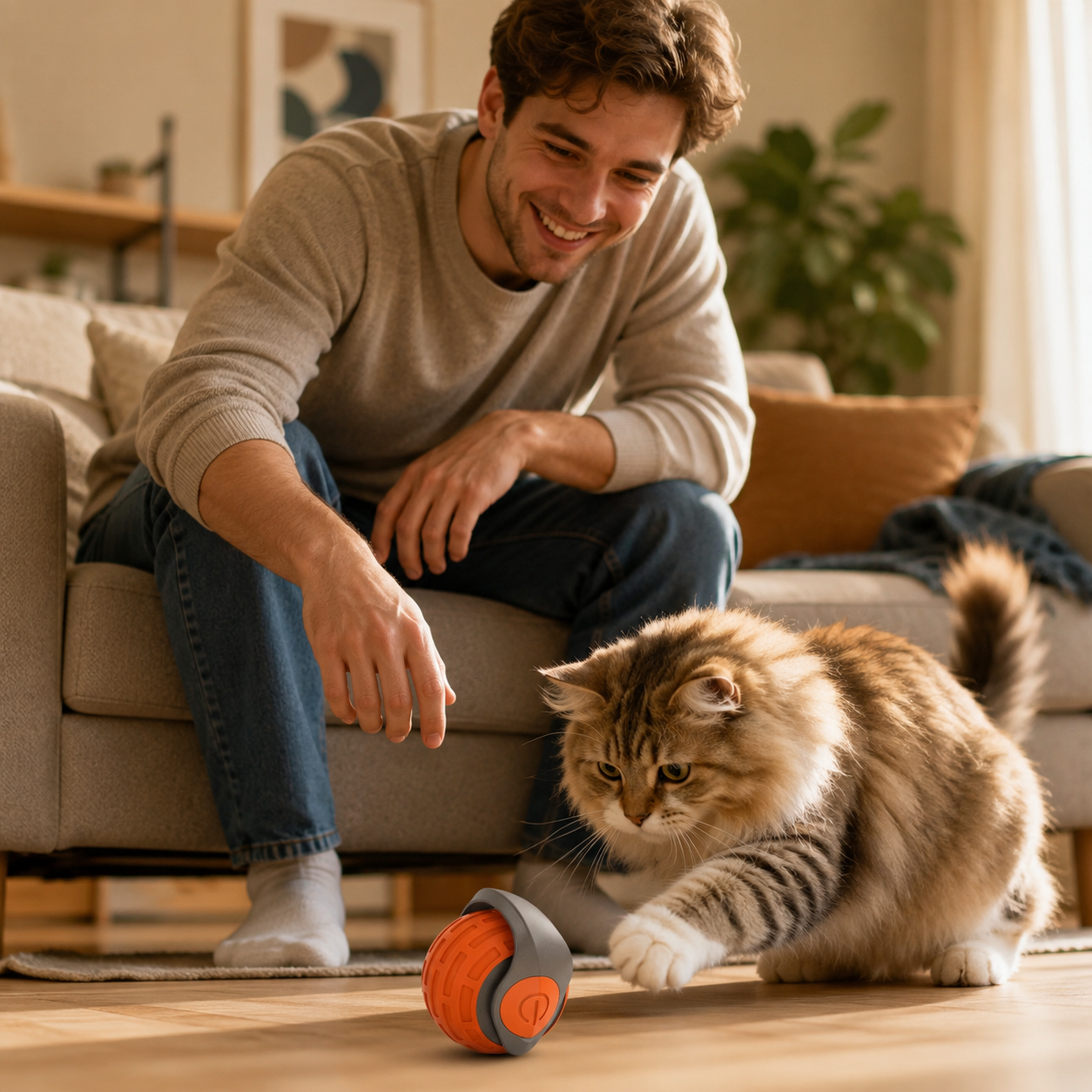 Zavenur™ Smart Rolling Cat Toy