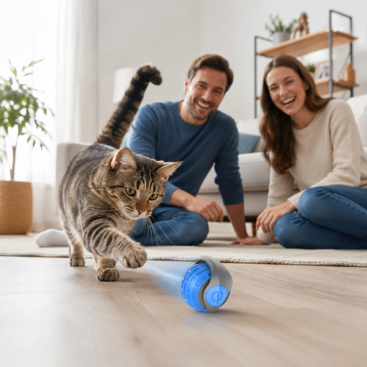 Zavenur™ Smart Rolling Cat Toy