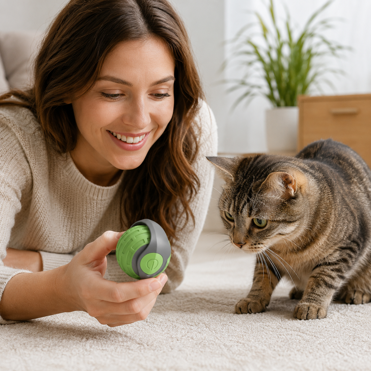 Zavenur™ Smart Rolling Cat Toy