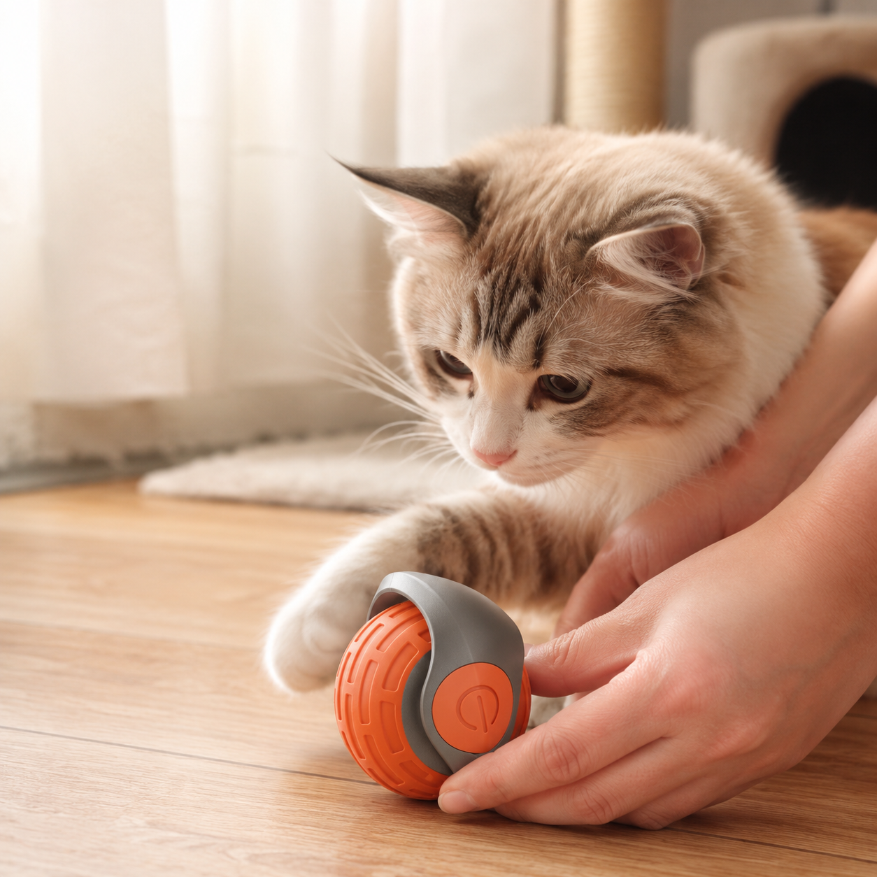 Zavenur™ Smart Rolling Cat Toy